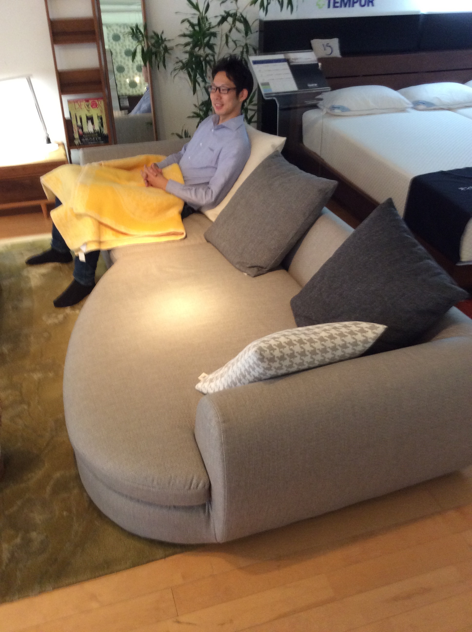 ふっくらソファ ゆったりくつろぐハイバックソファ・オットマン - ベルーナ【公式】